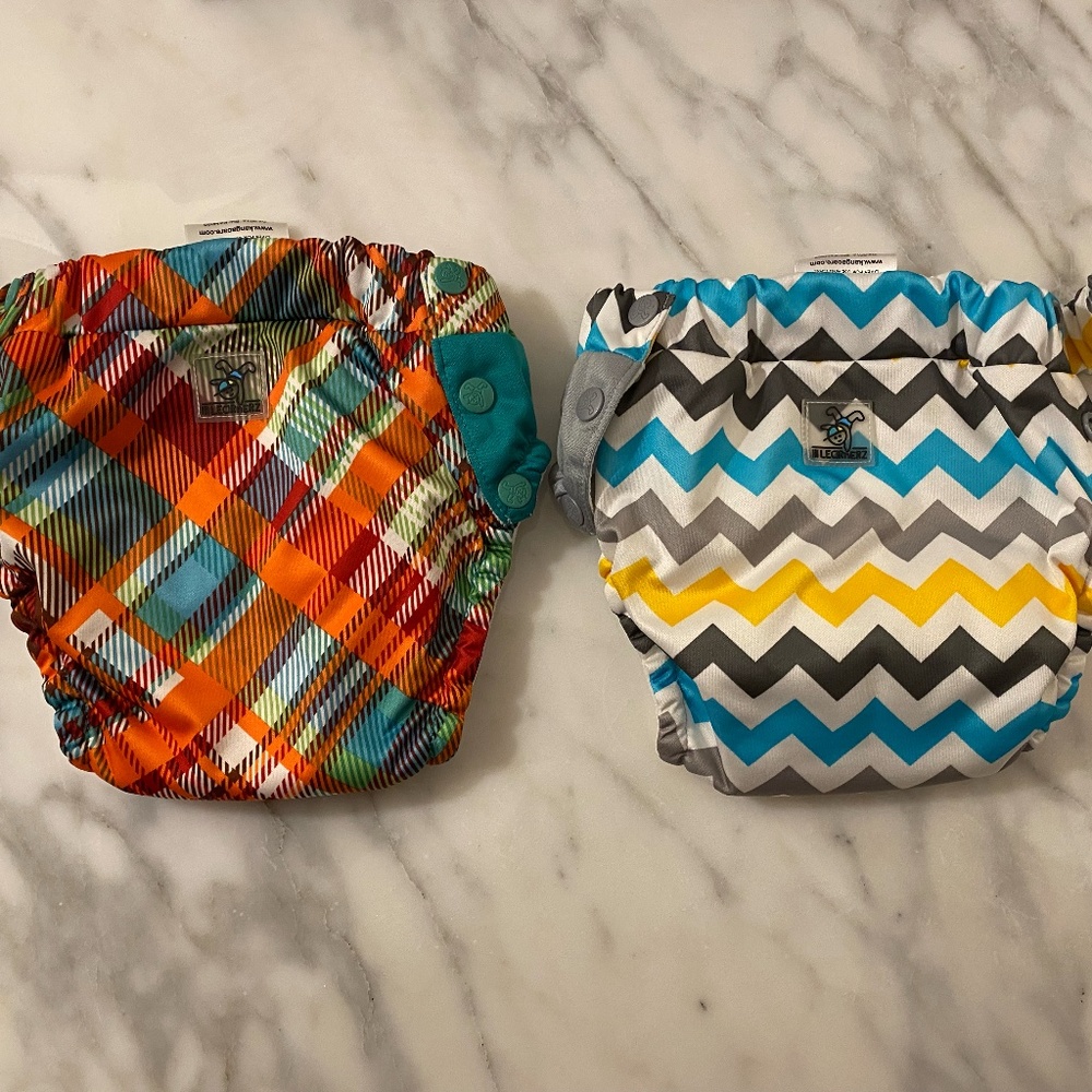 KangaCare Lil Learnerz Training Pants and Swim Pants Charlie & Quinn size Small - Picture 2 of 4